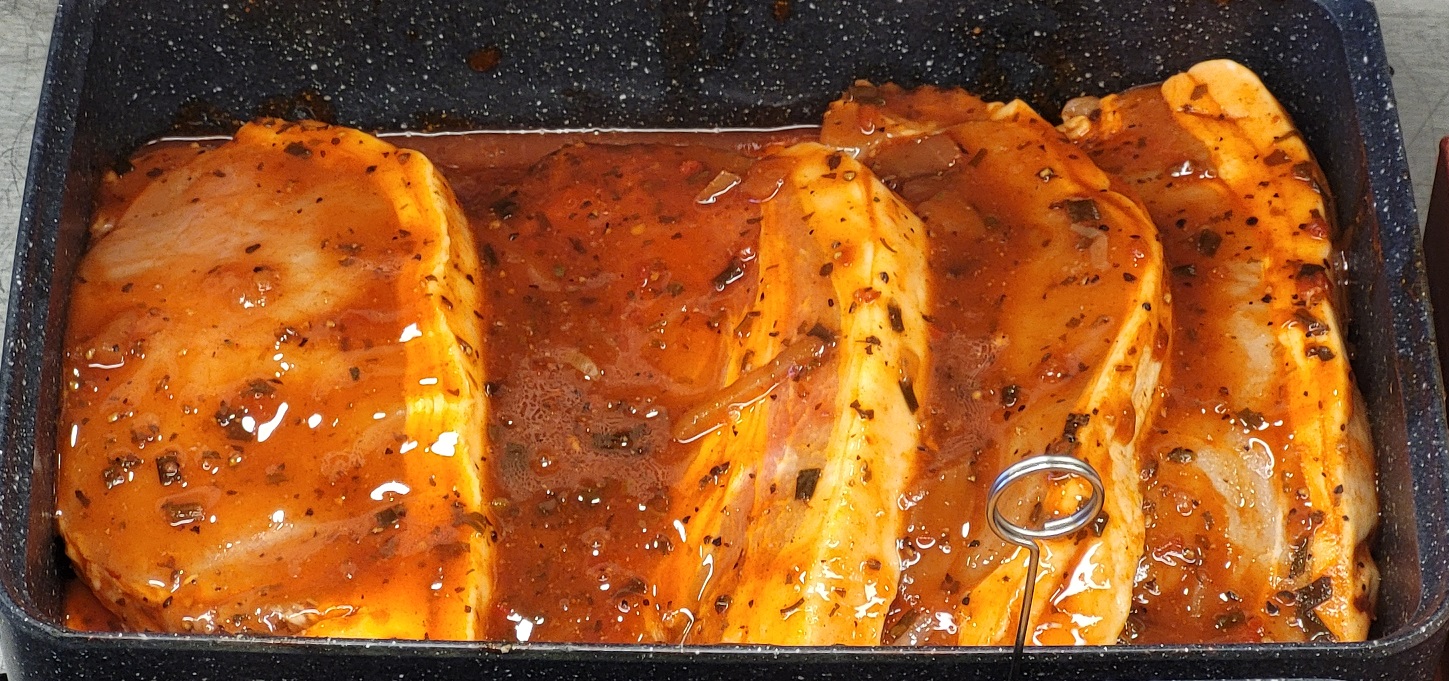 Caribbean Pork Steaks